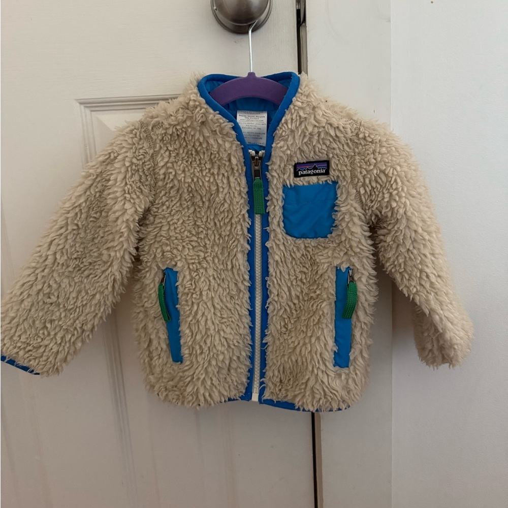 Patagonia zip up jacket, 12m